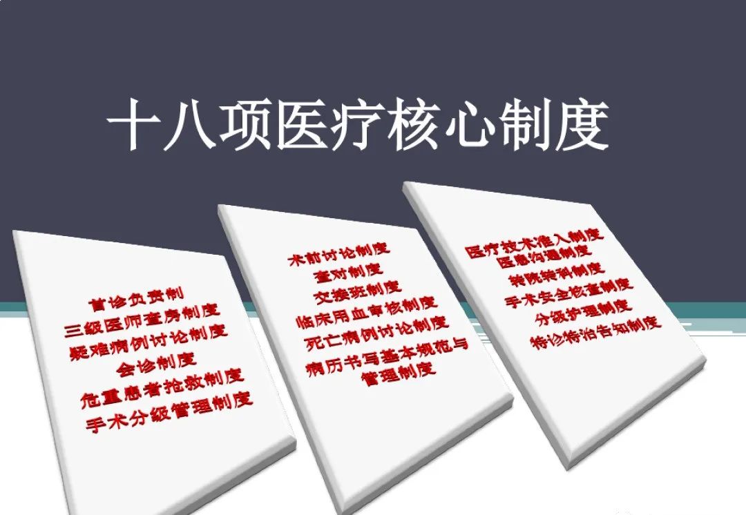  违反18项“医疗质量安全核心制度”典型案例 